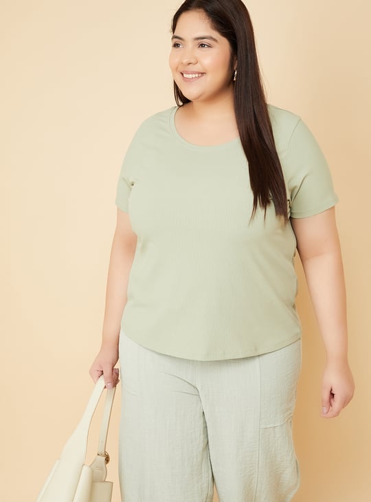 Women Ribbed T-shirt