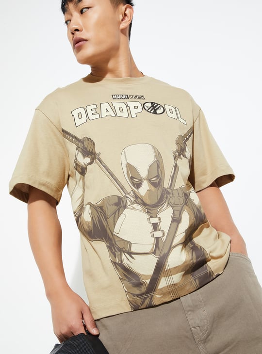 さらに100円引き◆YESEYESEE◆Y.E.S x Deadpool Long sleeve what-does-this-shirt-say-v0-