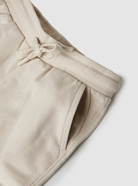 Boys Solid Cargo Joggers