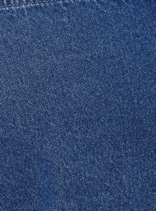 Women Rinsed Denim Skort