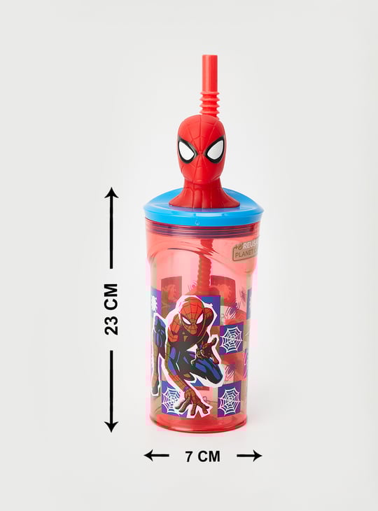 Kids Spiderman Print Sipper Tumbler