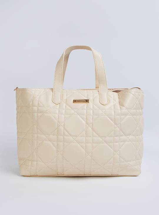 Women Quilted Tote Bag