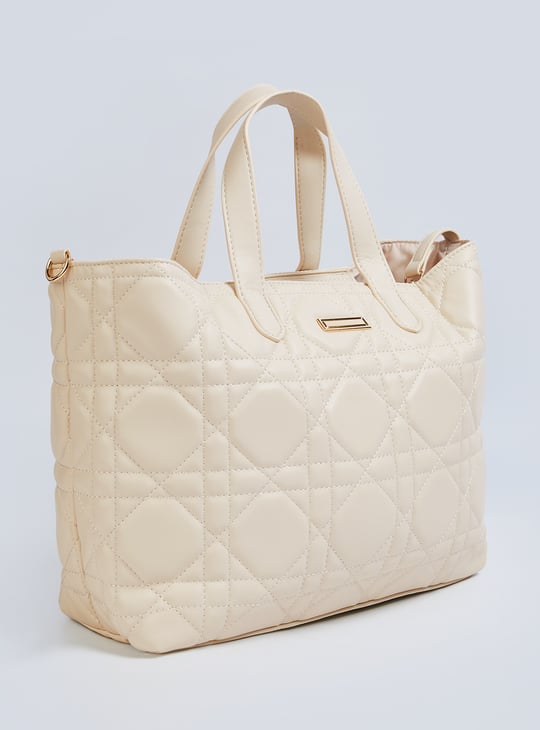 Women Quilted Tote Bag