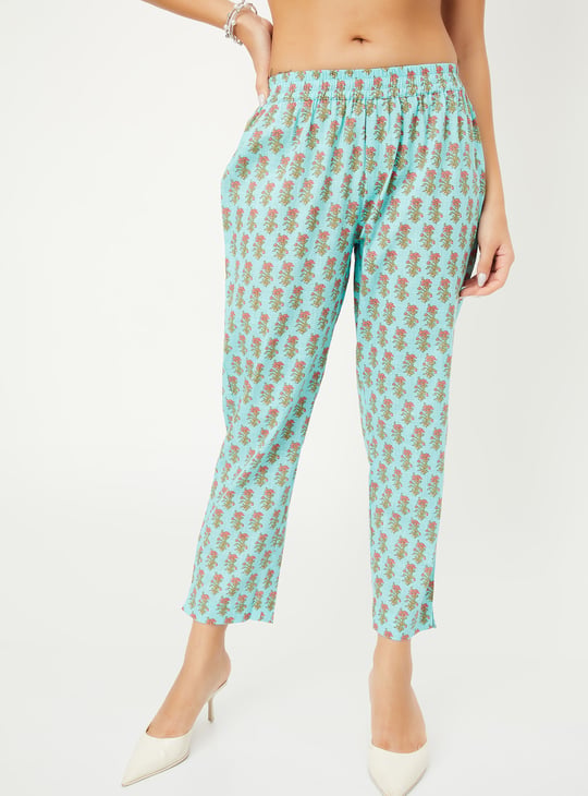 Women Floral Print Straight Kurta Set