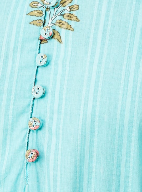 Women Floral Print Straight Kurta Set