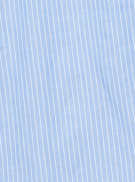 Women Oversized Striped Shirt