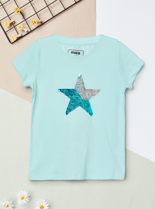 Girls Sequins T-shirt