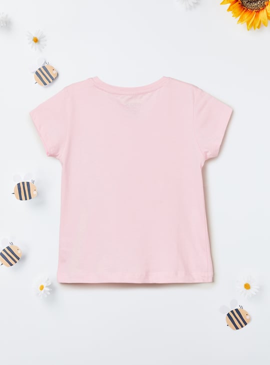 Girls Graphic Print T-shirt
