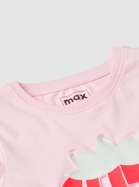 Girls Graphic Print T-shirt