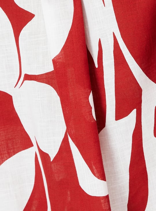 Women Printed Shirt-Style Top