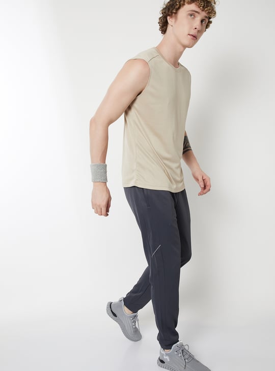 Men Solid Sports Joggers