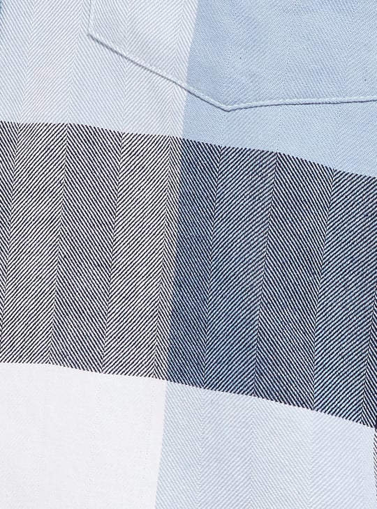 URB_N Men's Checked Regular Fit Shirt