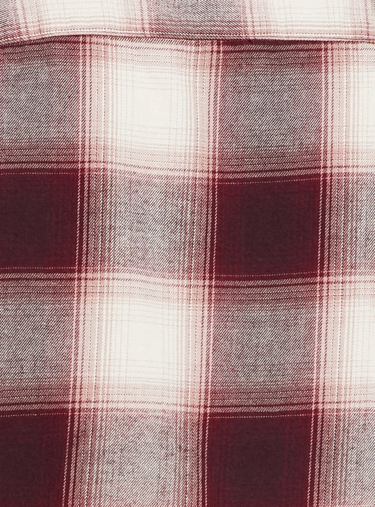 URB_N Men Checked Regular Fit Shirt