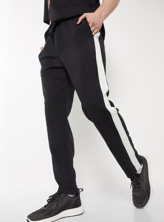 Men Side Taped Sports Track Pants