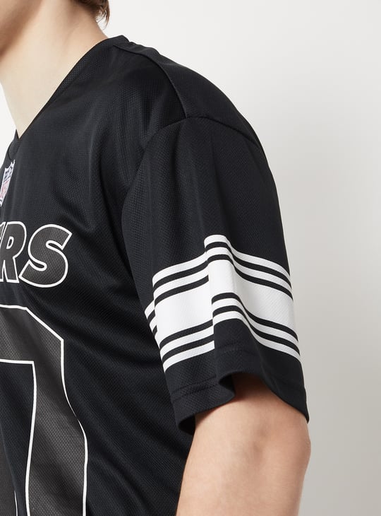 Men NFL Printed Oversized Sports T-shirt