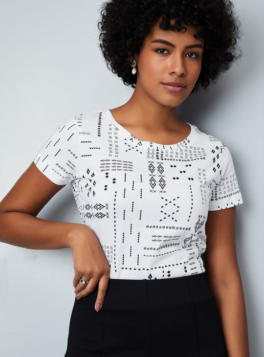 Women Printed T-shirts - Pack of 2