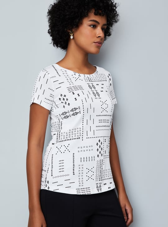 Women Printed T-shirts - Pack of 2