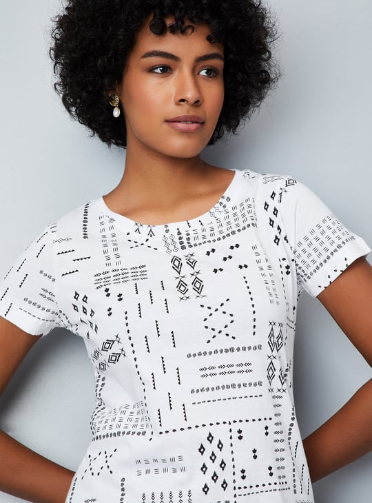 Women Printed T-shirts - Pack of 2