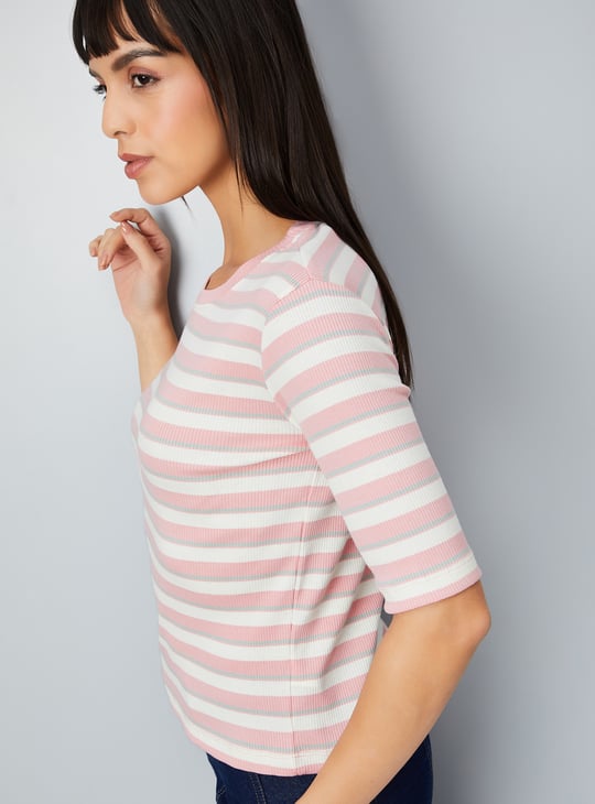 Women Striped T-shirt