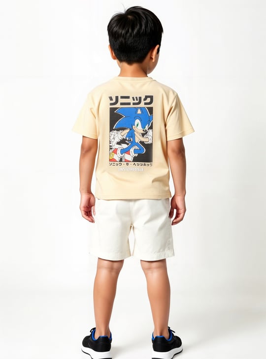 Boys Sonic the Hedgehog Print T-shirt