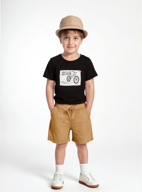 Boys Solid Shorts