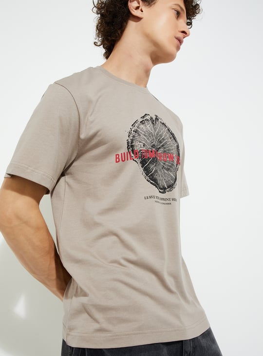 URB_N Men Graphic Print T-shirt