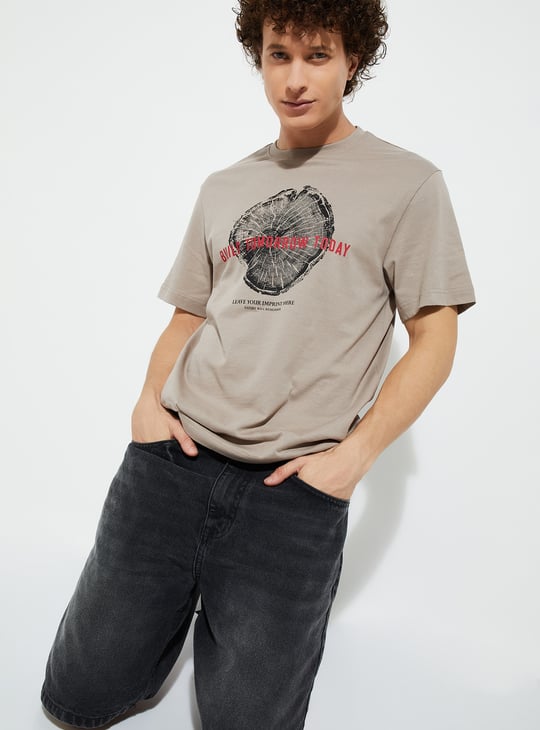 URB_N Men Graphic Print T-shirt