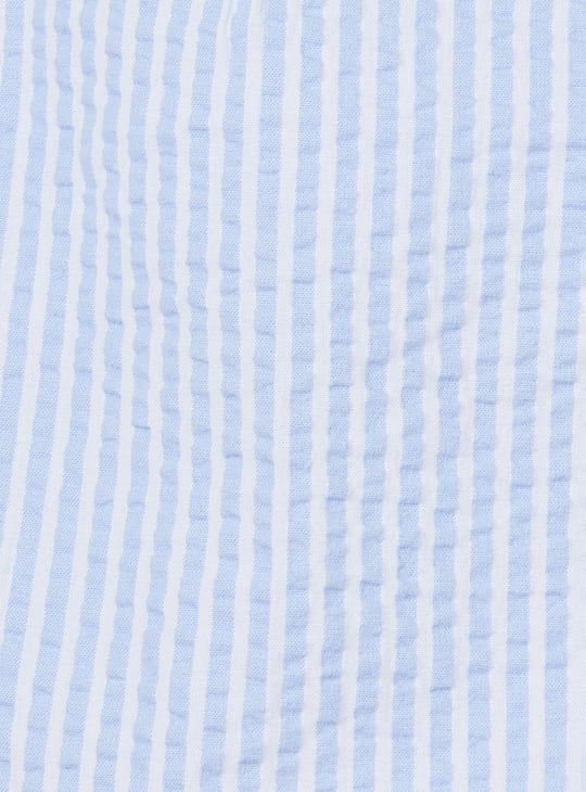 Boys Striped Dungaree and T-shirt