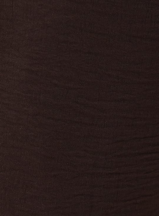 Women Textured Wide Leg Trousers