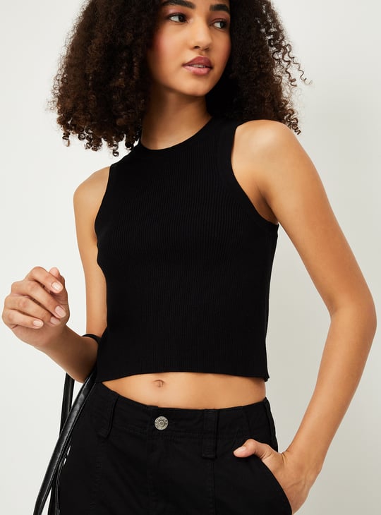 Women Ribbed Tank Top