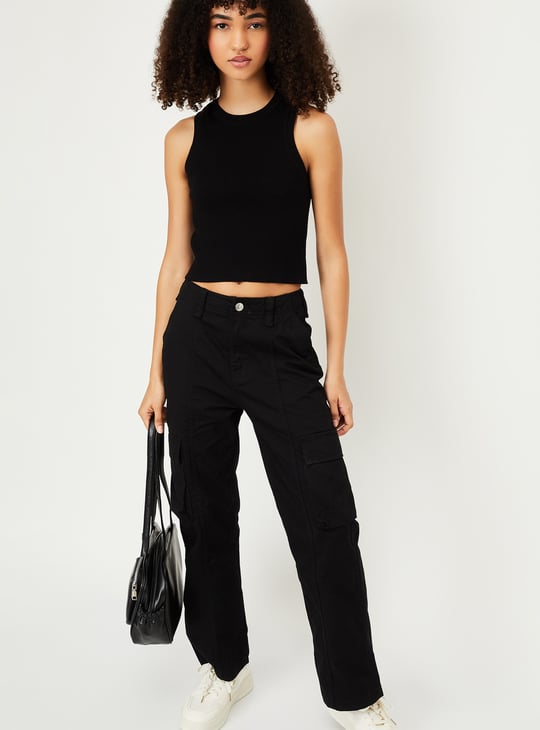 Women Ribbed Tank Top