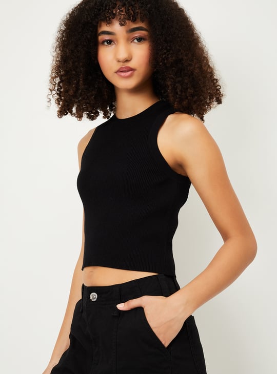 Women Ribbed Tank Top