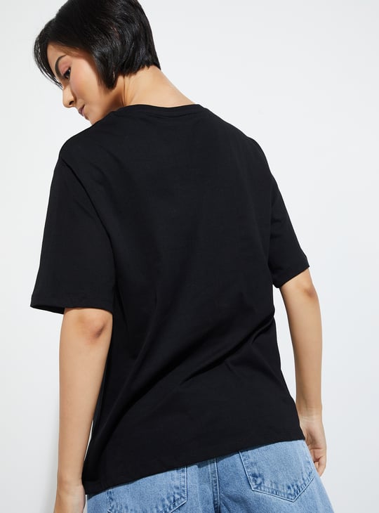 ALAYA F x URB_N Women Justin Beiber Printed T-shirt