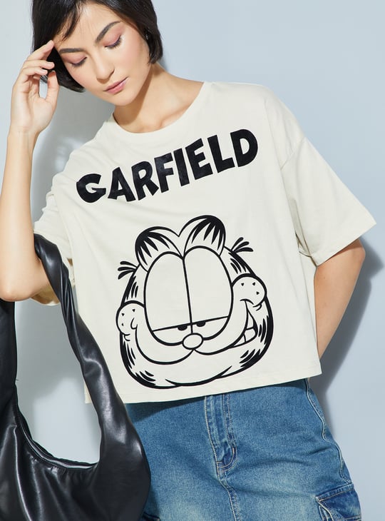 URB_N Women Garfield Boxy Fit T-shirt