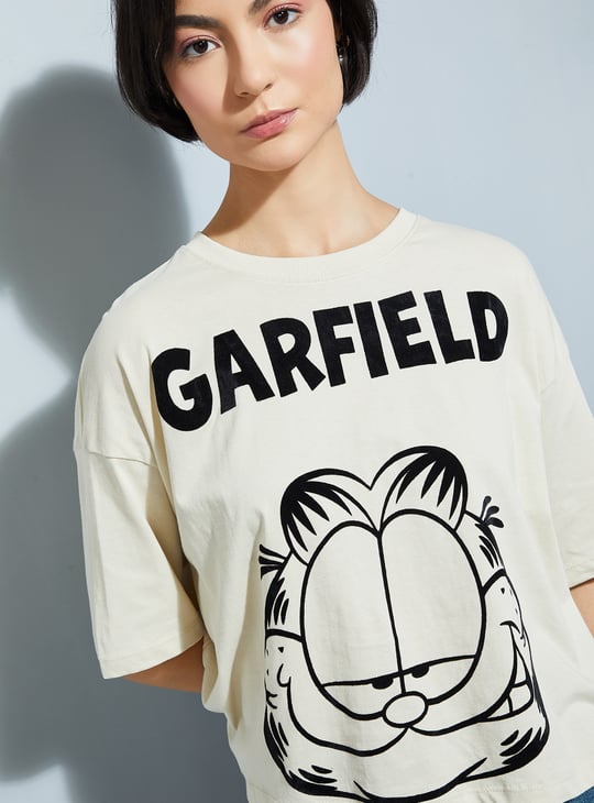 URB_N Women Garfield Boxy Fit T-shirt