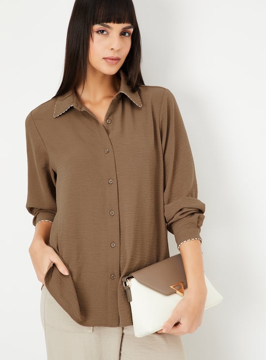 Women Textured Shirt