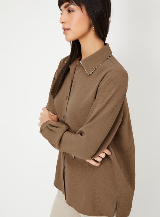 Women Textured Shirt