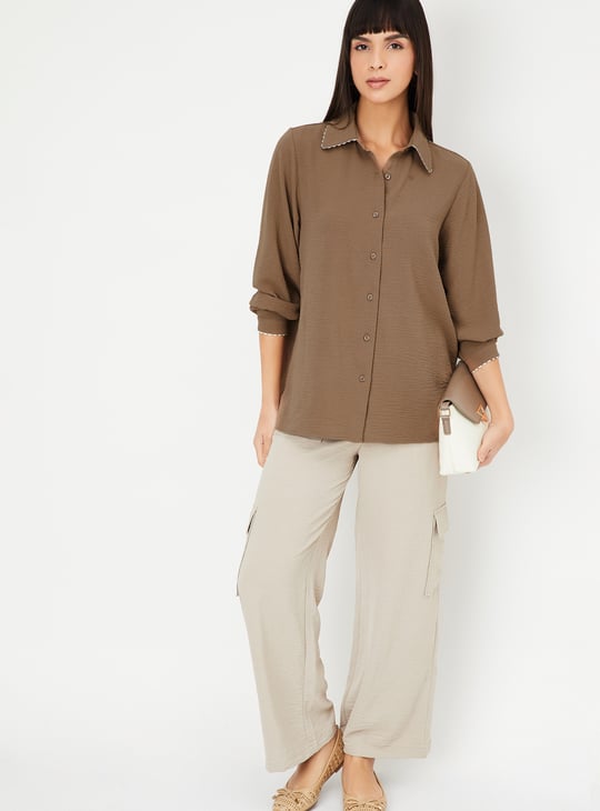 Women Textured Shirt