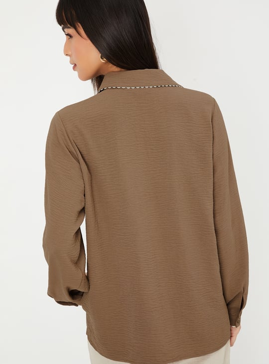 Women Textured Shirt