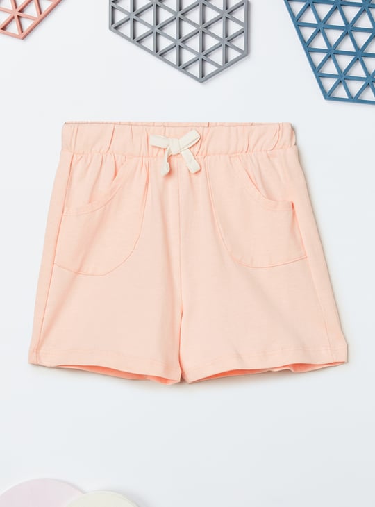 Girls Printed Shorts Set