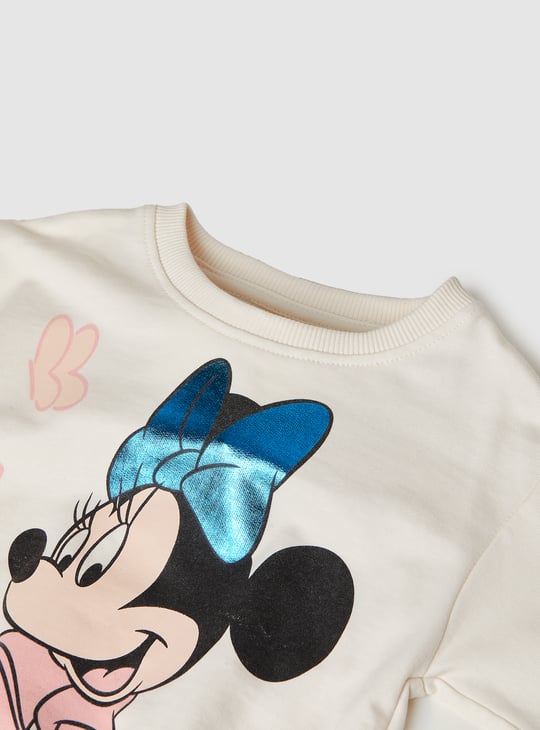 Girls Minnie Trousers Set