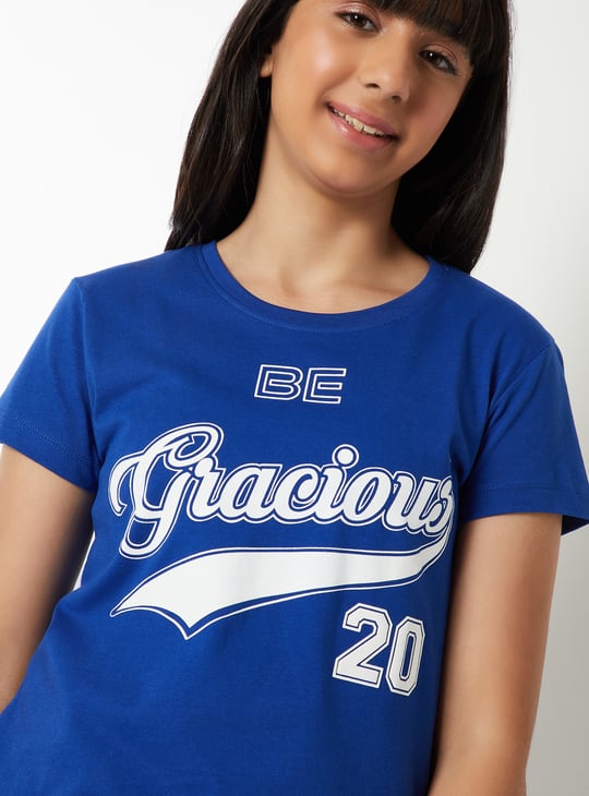 Girls Printed T-shirt - Pack of 2
