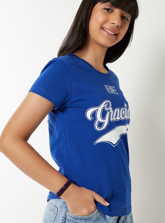 Girls Printed T-shirt - Pack of 2