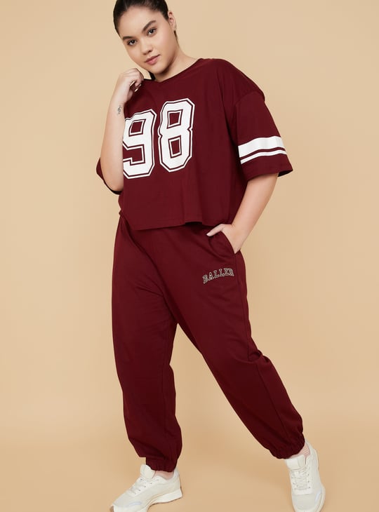 Women Printed Boxy Fit T-shirt