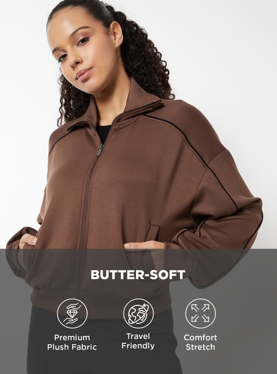 Women Knit Buttersoft Sports Jacket