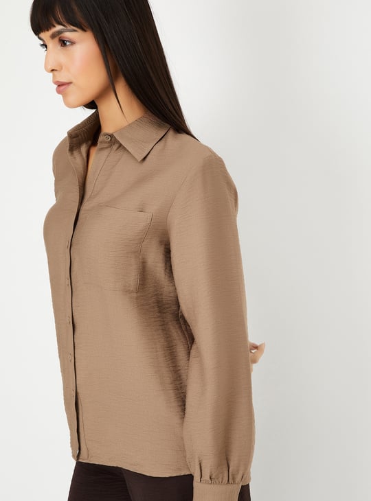 Women Textured Shirt
