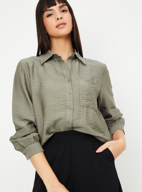 Women Textured Shirt