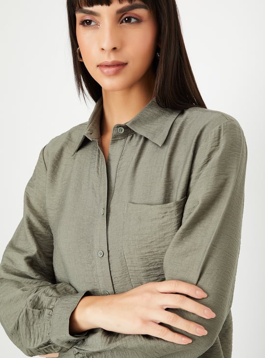 Women Textured Shirt