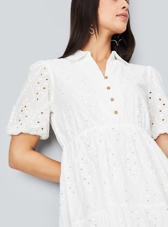 Women Schiffili Tiered Midi Dress