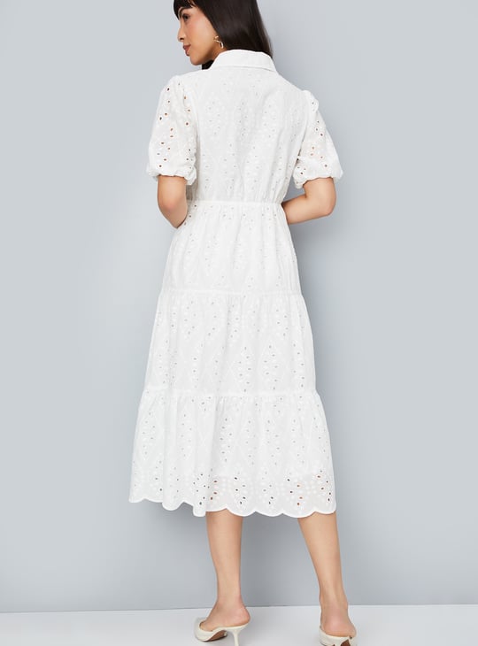 Women Schiffili Tiered Midi Dress